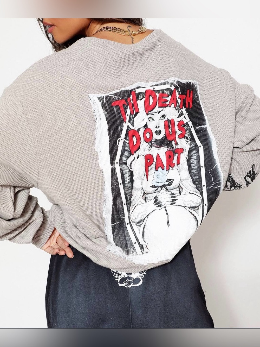Boys Lie Til Death Do Us Part Crewneck Sweatshirt